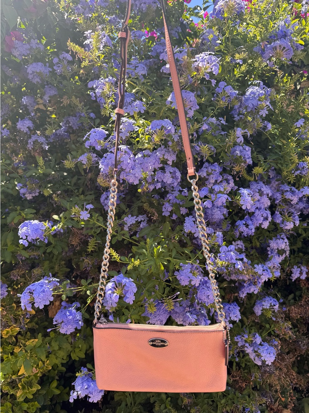 Baby Pink Coach Crossbody